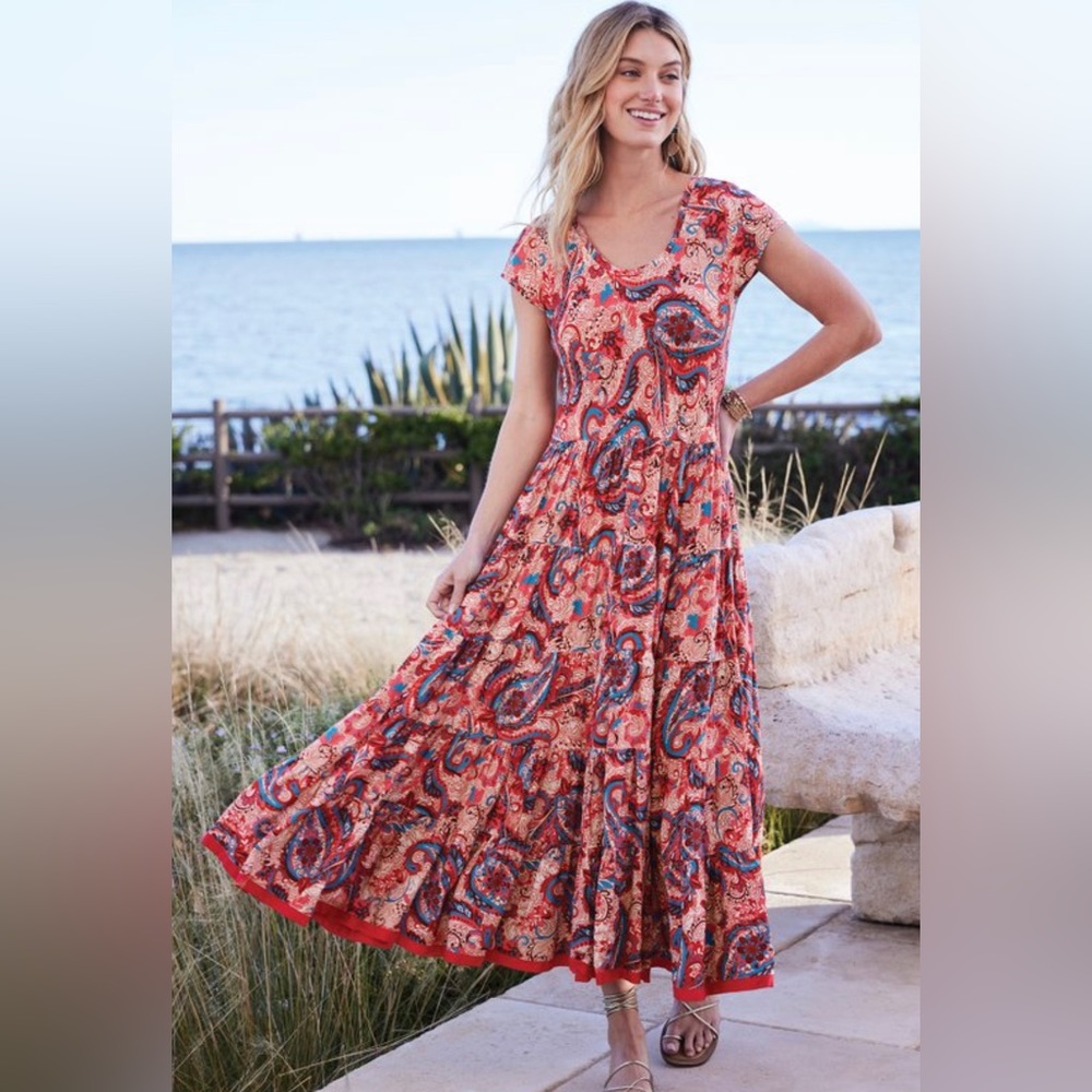 NEW Soft Surroundings Kara Dress 2X